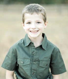 Little Mister Contestant Cullen Berger, son of Josh and Bethany Berger, a first grader at La Grange Elementary