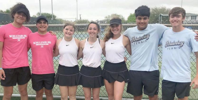 Regional tennis tournament competitors