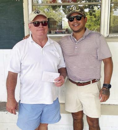 Second Flight, 2nd Place (6 under par / 66) –