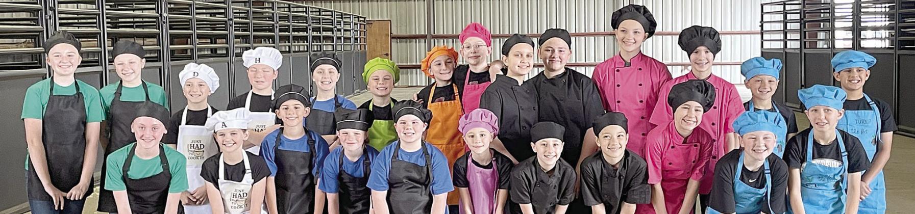 Junior Division Competitors – (front row, from left) McKenna Zarosky, Avery Kovar, Ezra Noska, Teegan Longwell, Carlie Finke, Addi Murphy, Ainsley Murphy, Raelynn Beseda, Emory Malota, Haddie Krebs, Harper Malota, (back row) Helen Streiff, Langley Murphy, Declan Shaw, Hudson Virnau, Nora Newton, Creed Kulhanek, Carolina Krebs, Kennedy Kaspar, Lydia Beseda, Henley Sodek, Kaylyn Beseda, Kloey Noska, Canaan Beseda and Brady Noska.