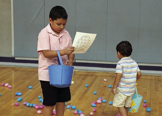 Parents As Teachers host Easter party in Weimar