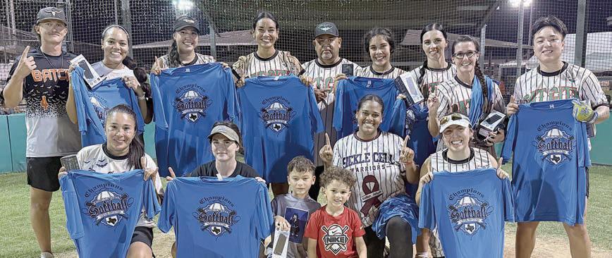 Women’s Tournament Champion – “Bat City” of Austin. MVP – Danielle Serna. All-Tournament – Mariah Harris and Celine Victor.