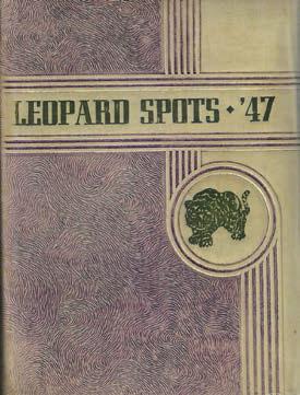 1947 Leopard Spots yearbook at the Fayette Heritage Museum &amp;amp; Archives in La Grange.