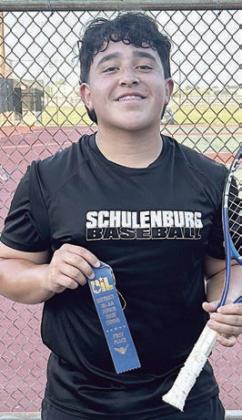 ZAYBRYN BARRERA 1st Place – 8th Grade Boys’ Singles