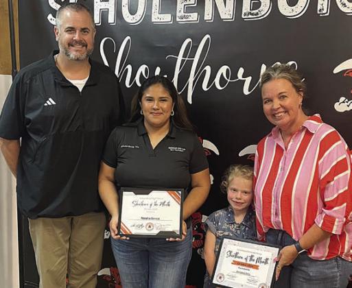 SISD students of the month