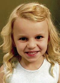 LITTLE MISS - SAVANNAH SEYDLER, 6, daughter of Alex &amp;amp; Bonnie Seydler. Sponsor: Third Street Inn, LLC.