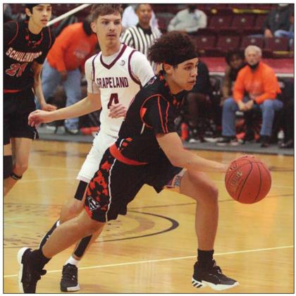 Jalen Wilson drives to the basket in the first half.  Sticker Photo By Kade Vyvjala