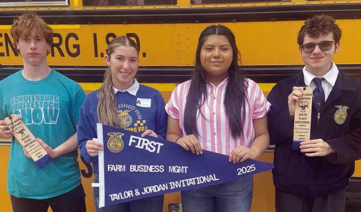 FFa team wins first place at Katy-taylor CdE