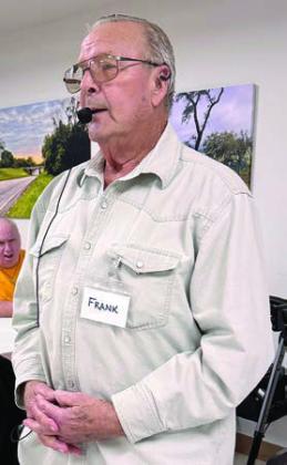 Senior Spotlight on Monday, Jan. 5 in Schulenburg featured Frank Lafferty, a kind and gentle soul with a wonderful sense of humor. It was very touching to hear his life story and how he made his way to Flatonia and to Senior Connections. “We are lucky to have him as part of our family,” Stephanie Shroyer, program director, said, “Every morning, I tell myself to ‘Be Like Frank!’”