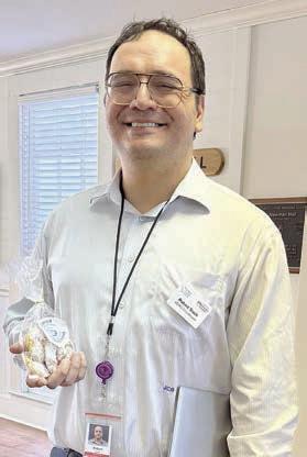 Guest speaker Robert Slack of the Austin branch of Area on Aging taught the group in Flatonia about the umbrella of Alzheimer’s diseases, including its causes, preventive measures and signs of the problem. This program will be given in the near future in the other two Senior Connections locations.