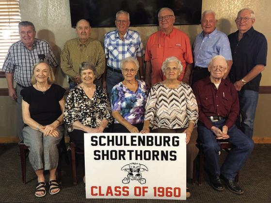 Schulenburg High class of 1960 holds reunion