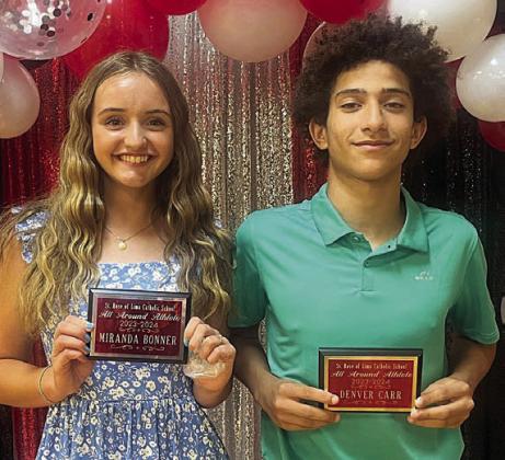 Top athletes at St. Rose