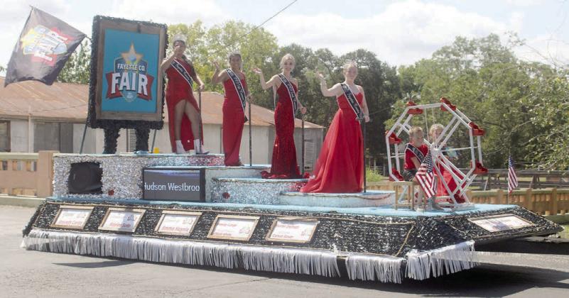 1st Place Organizational – Fayette County Fair Association. Sticker Photo By Darrell Vyvjala