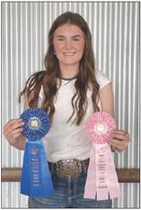 Madyson Holub of the Schulenburg FFA competed in the Guadalupe County Fair livestock judging contest. She finished as high point individual in the beef cattle division and captured fourth place overall in the senior division.