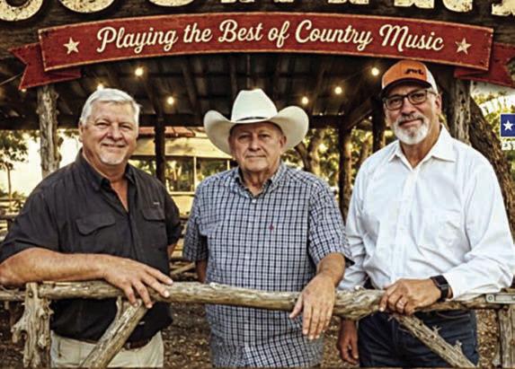 Strykly Country will debut at Freyburg Hall on Saturday evening, Aug. 29 with members (from left) Bruce Lebeda, Dennis Stryk and Mike “Bubba” Olle. Stryk said the group’s name was coined by Lebeda.