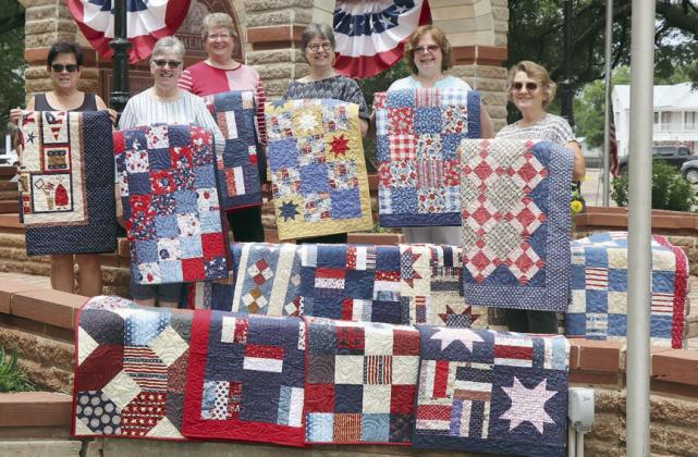 CVQG constructs lap quilts for veterans in nursing homes