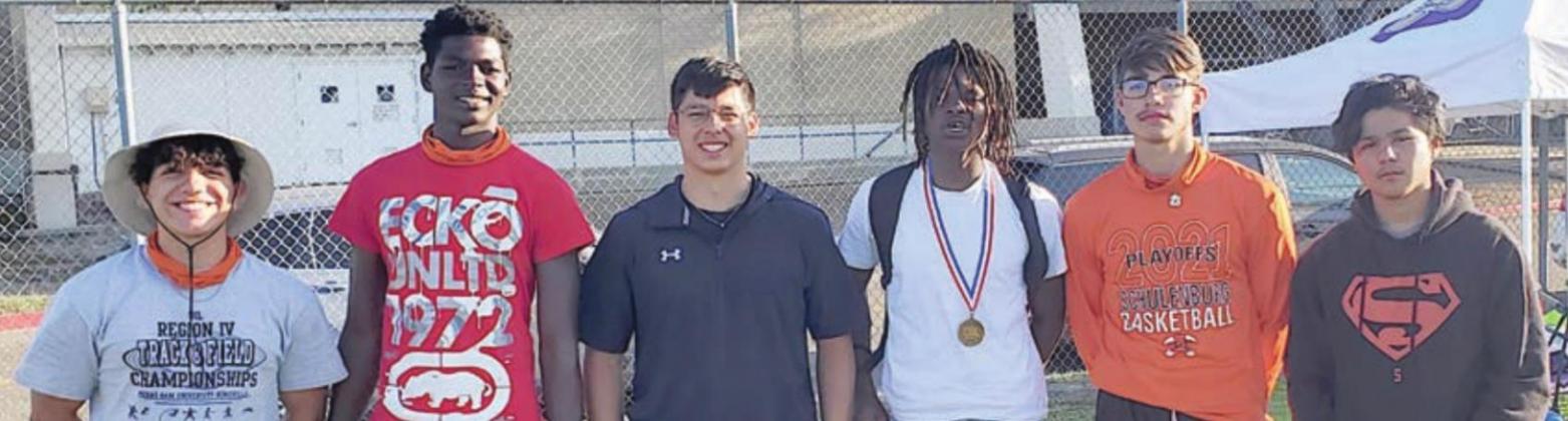 SHORTHORN REGIONAL COMPETITORS – (from left) Trent Mendez, Keanu Anthony, Orlando Adame, Dekenzie King, Tyler Ryba, and David Velazquez.