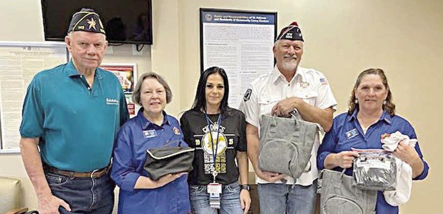Legion donates to veterans outreach program