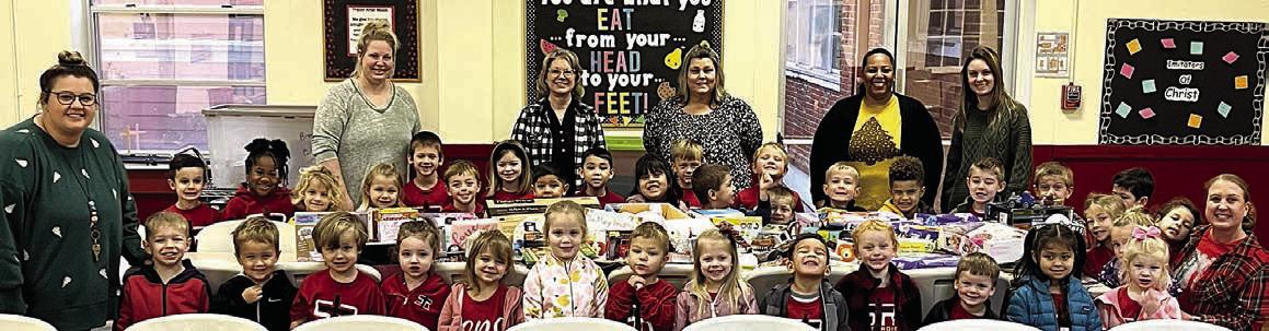 St. Rose classes donate to PAT , Deputy Santa