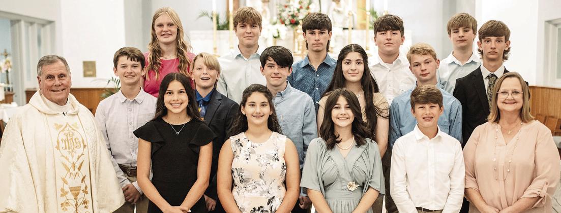 Graduation Mass held for St. Rose eighth graders