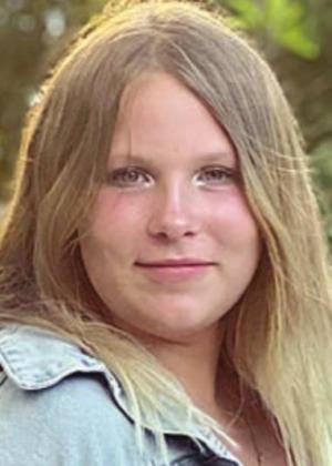 Delilah K. Mangis, an eighth grader at Round Top-Carmine ISD is the daughter of Tierney Gillespie