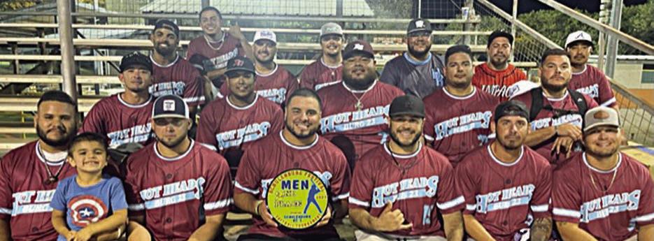 Men’s Tournament Runner-Up – “Hot Heads” of Gonzales.