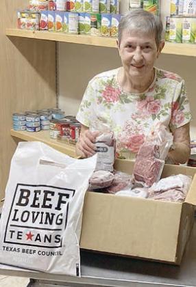 Weimar Food Pantry – Evelyn Thuemler.