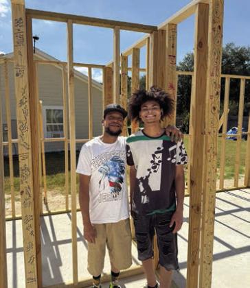 Work progressing on Habitat home for Wrights