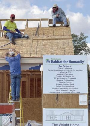 Work progressing on Habitat home for Wrights