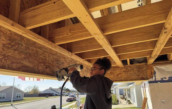 Work progressing on Habitat home for Wrights