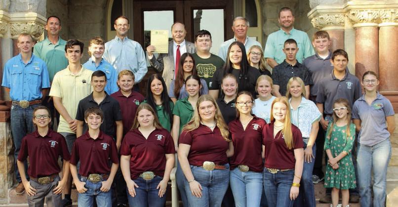Fayette County Commissioners Court declares Oct. 4-10 as National 4-H Week