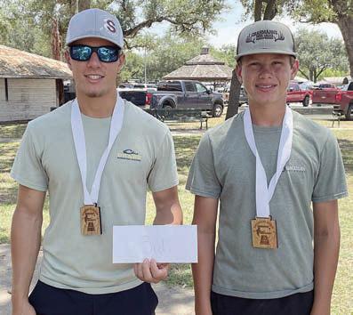 Third Place – “Stoever” - (from left) Bryce and Brayden Stoever. Sticker Photo By Darrell Vyvjala