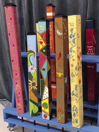 Garden poles are available to purchase from Senior Connections.