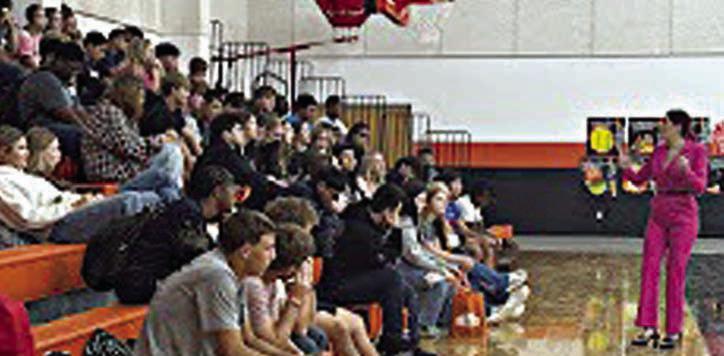 Mental Health Fair at Schulenburg ISD made possible by BRIDGE