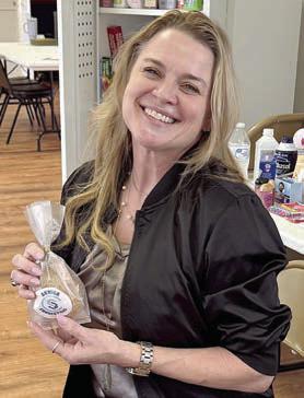 A recent speaker at Flatonia Methodist Church was Lisa Deborde of Czech’rd Dog antique shop in Flatonia. She told about how her love for antiques began as a child spending time with her grandparents and grew into a career and a passion.