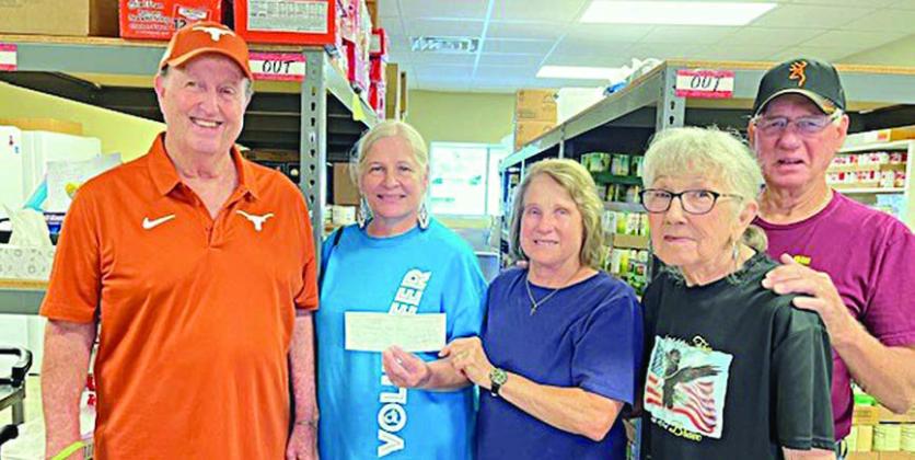 Catholic Life donates to Food Pantry