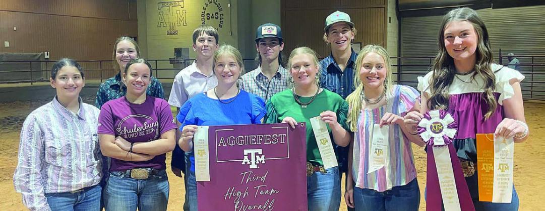 FFA’ers enter Aggiefest livestock judging contest