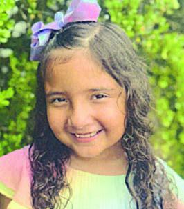 YOUNG MISS - SAPHRIN MANZANO, 8, daughter of Aaron and Wendy Manzano. Sponsor: Oak Grove Veterinary Clinic