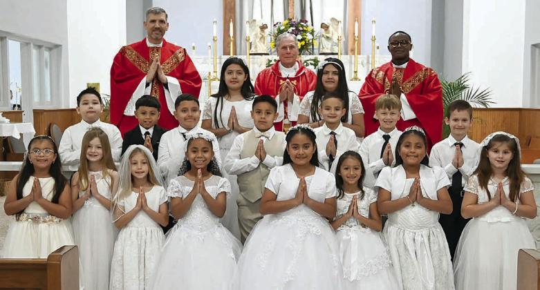 St. Rose celebrates First Holy Communion Mass