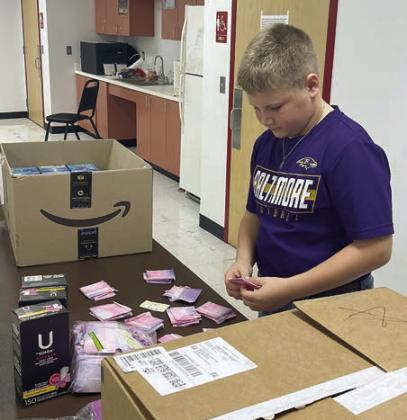 St. Rose students make kits for Stanzel Family Foundation program