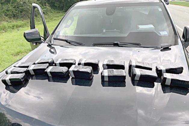 Shown above are the bundles of cash totaling $188,000 found in a Honda Civic which led to an arrest for money laundering.