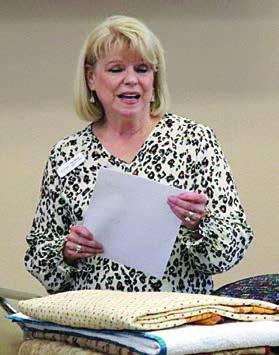 GUEST SPEAKER Ann Moore.