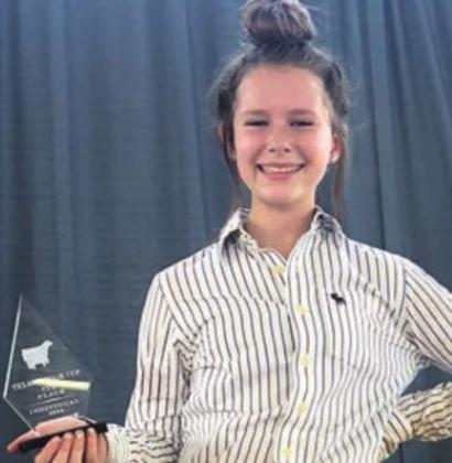 Mau places in Jr. Livestock Judging Texas Cup