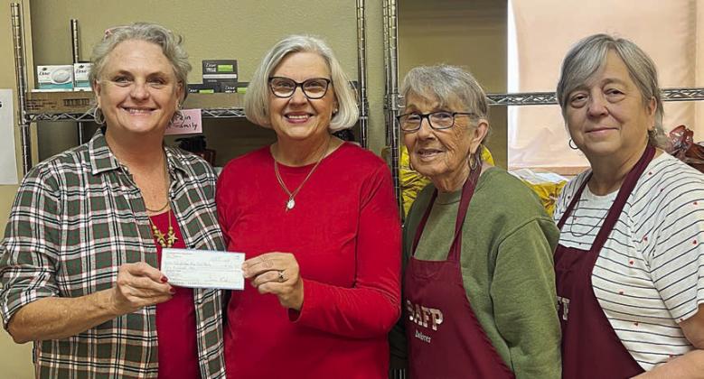 Food Pantry gets donation from St. Agnes KJZT