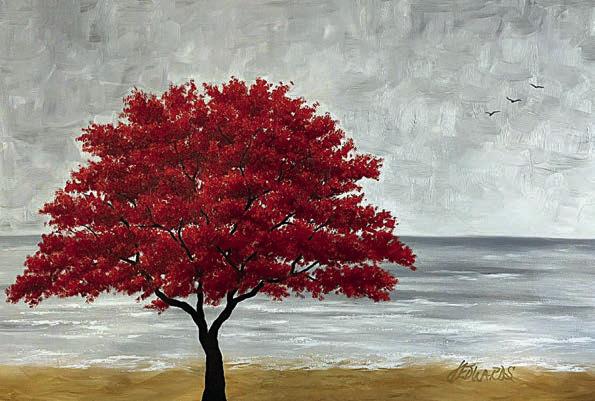 Oil painting by Jo Edwards – Like A Tree By Water