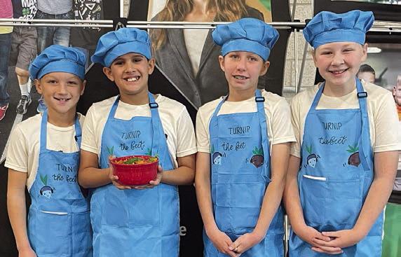 Turn up the Beet (junior side dish) – Canaan Beseda, Brady Noska, Harper Malota and Haddie Krebs.
