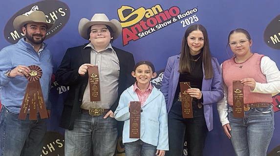 Fayette County 4-H’ers compete in livestock judging at San Antonio show