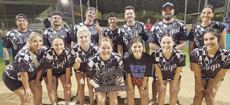 Coed Tournament Champion – “E-legal” of San Antonio/Dallas.