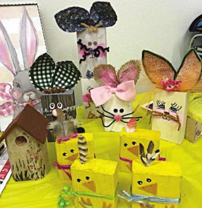 CRAFTS SALE – A bevy of Easter beauties will be available at the Navidad Valley Community Connections spring craft sale.