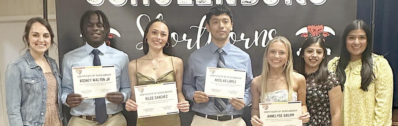 Five Schulenburg High graduates presented Stanzel scholarships
